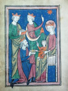 The Blackburn Psalter, made in Oxford around 1260-80