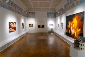 Temporary Gallery Izzie Bernie Exhibition